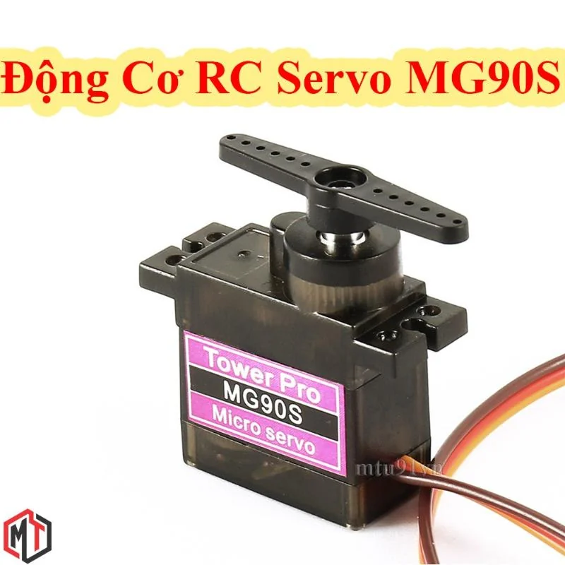 Động Cơ RC Servo MG90S - Nhông Full Kim Loại