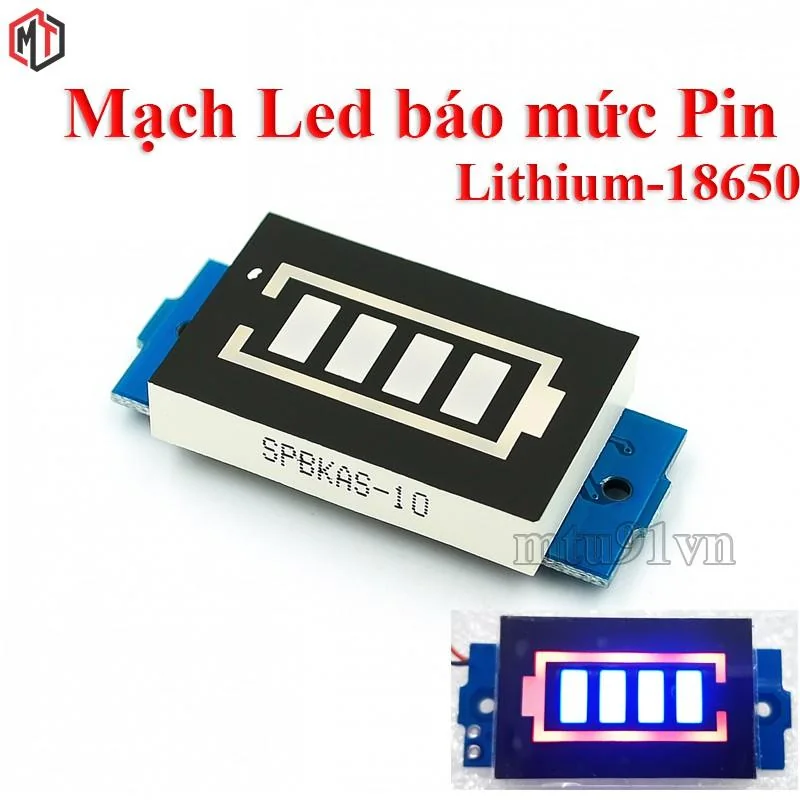 Mạch Led báo mức Pin Lithium - 18650 - 1S 2S 3S 4S 5S 6S 7S