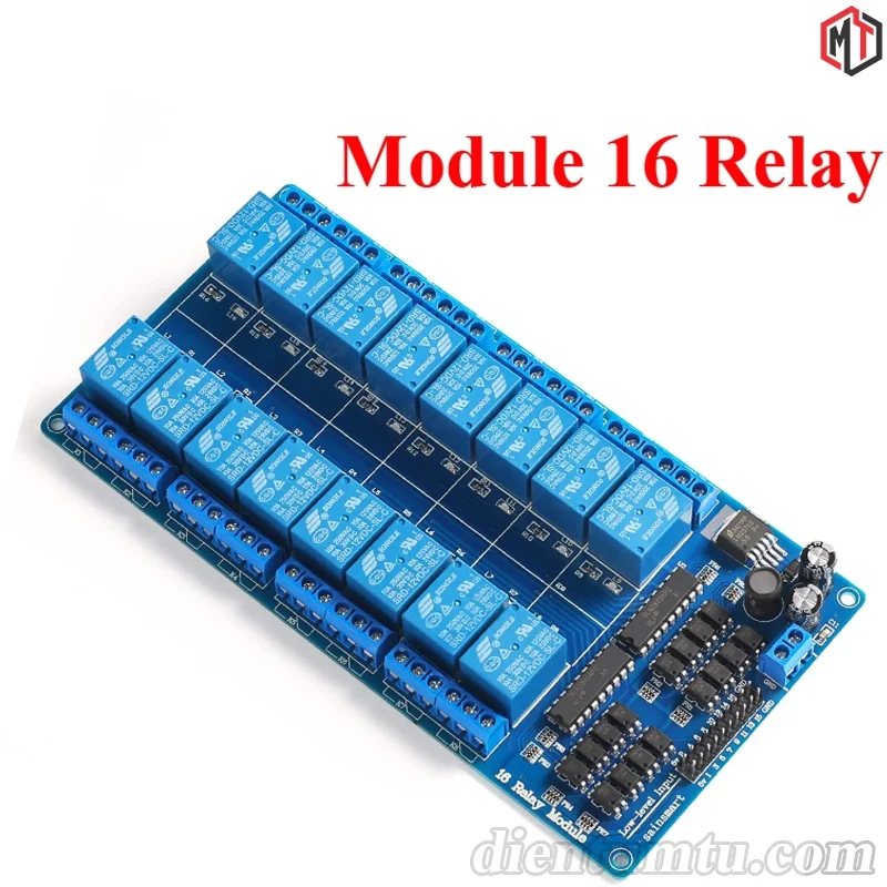 Module 16 Relay Với Opto Cách Ly