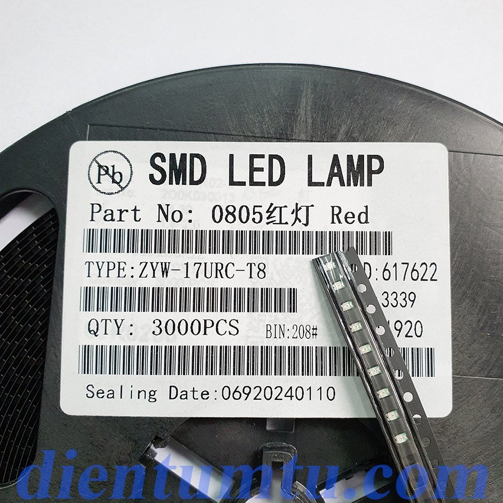 thumbnail image 2 of 10-Pack 12V Mini SMD LED 0603 7-Color Changing Lights With Resistors & Wires (ogeleled) 2 of 6