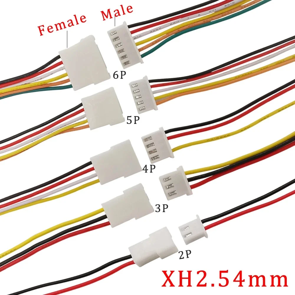 Dây Bus Kết Nối XH2.54 2P 3P 4P 5P 6P dài 20cm