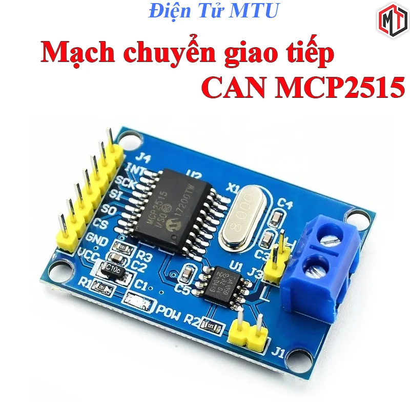 Mạch chuyển giao tiếp CAN MCP2515