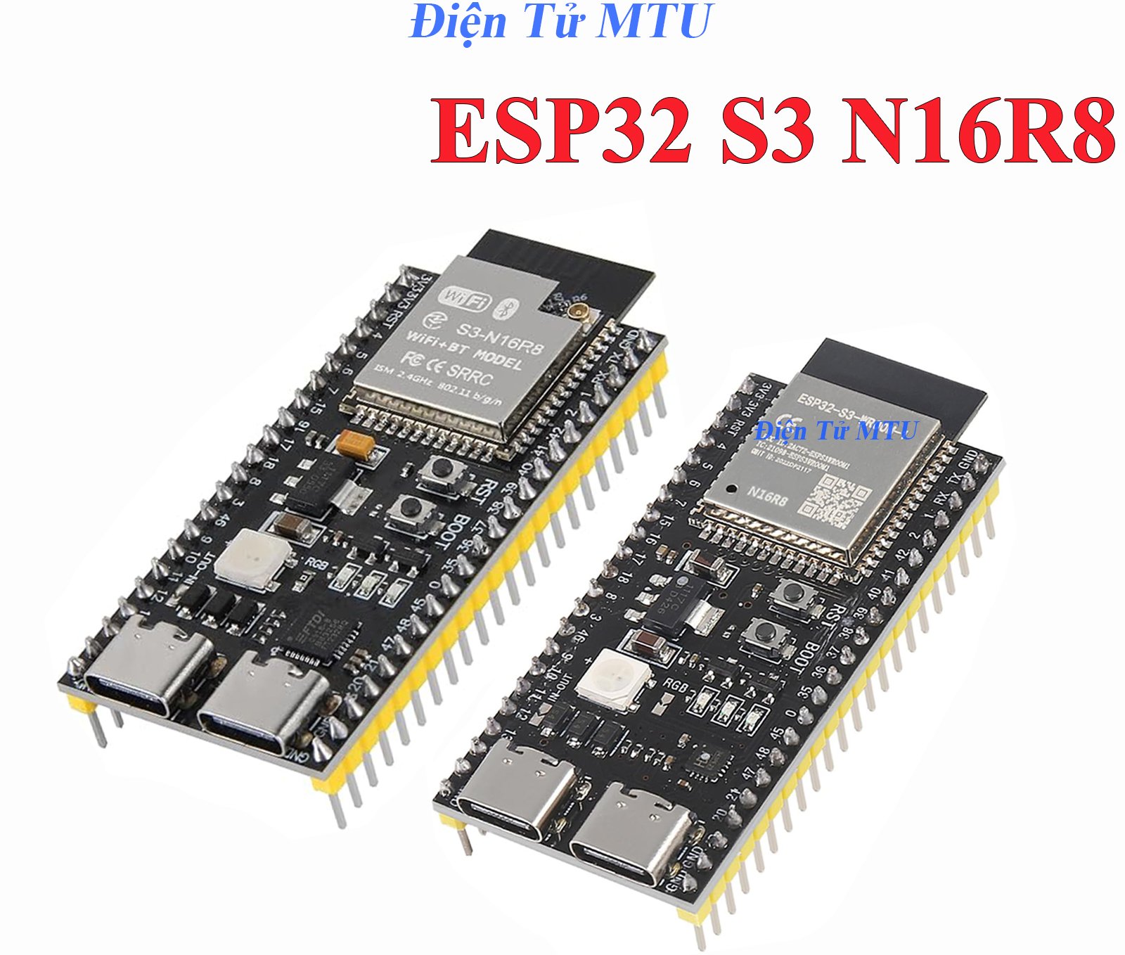 ESP32 S3 N16R8 DevKitC-1 - Mạch Phát Triển WiFi Bluetooth